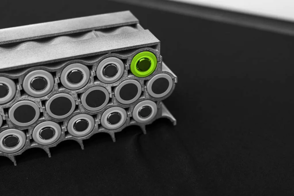Präzisionsgefertigtes Batteriemodul der Resch GmbH